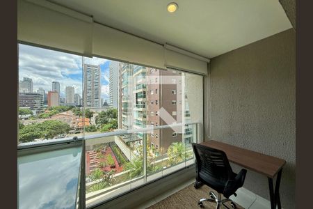 Sacada de kitnet/studio para alugar com 0 quarto, 33m² em Itaim Bibi, São Paulo