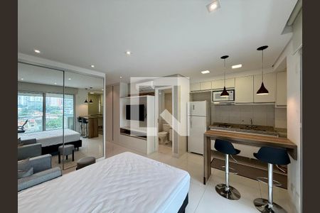 Studio de kitnet/studio para alugar com 1 quarto, 33m² em Itaim Bibi, São Paulo