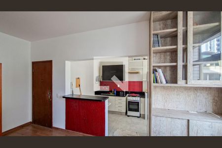 Cozinha e Área de Serviço de apartamento para alugar com 1 quarto, 45m² em Funcionários, Belo Horizonte