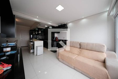 Sala/Cozinha de apartamento à venda com 2 quartos, 58m² em Vila Rio Branco, São Paulo