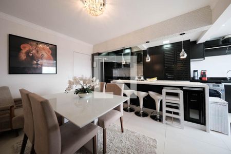 Sala/Cozinha de apartamento à venda com 2 quartos, 58m² em Vila Rio Branco, São Paulo