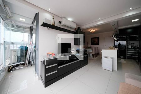 Sala/Cozinha de apartamento à venda com 2 quartos, 58m² em Vila Rio Branco, São Paulo
