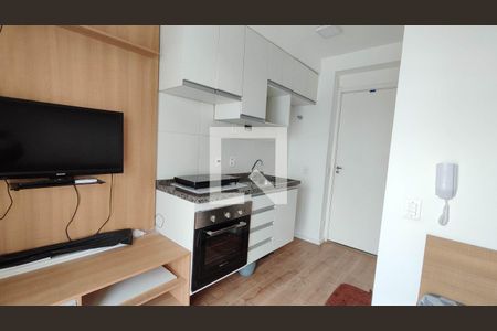 Quarto e cozinha de kitnet/studio para alugar com 1 quarto, 16m² em Cidade Antônio Estêvão de Carvalho, São Paulo