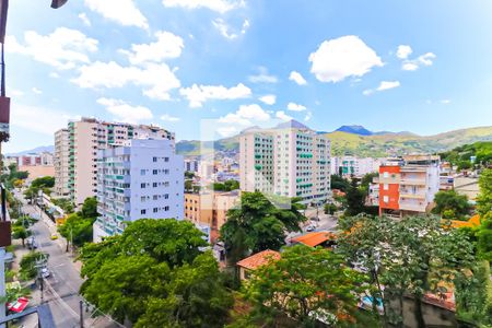 Varanda da Sala vista  de apartamento à venda com 2 quartos, 62m² em Todos Os Santos, Rio de Janeiro