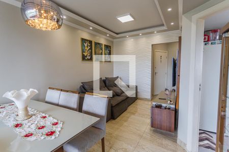 Sala de apartamento para alugar com 3 quartos, 77m² em União, Belo Horizonte