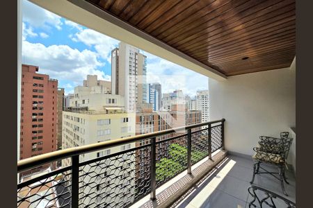 Varanda de apartamento à venda com 4 quartos, 170m² em Moema, São Paulo