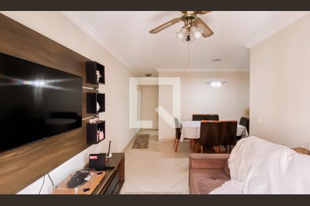 Sala  de apartamento à venda com 3 quartos, 66m² em Vila Araguaia, São Paulo