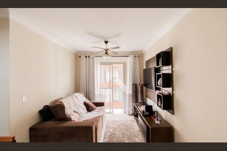 Sala  de apartamento à venda com 3 quartos, 66m² em Vila Araguaia, São Paulo