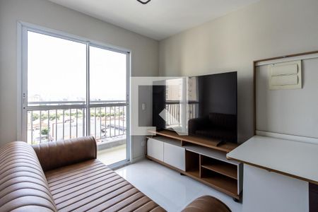 Sala de apartamento à venda com 1 quarto, 28m² em Vila Romana, São Paulo