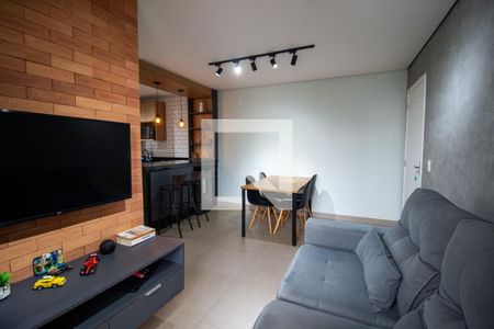 Sala de apartamento para alugar com 2 quartos, 55m² em Jardim Sao Carlos, Sorocaba