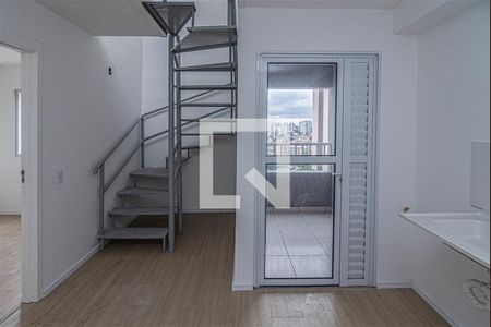 sala e cozinha_2 de apartamento para alugar com 1 quarto, 63m² em Vila Santo Estefano, São Paulo