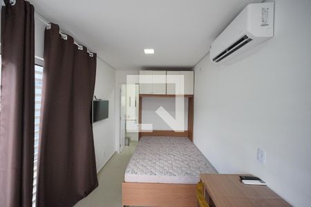 Cama de kitnet/studio para alugar com 1 quarto, 18m² em Agronômica, Florianópolis