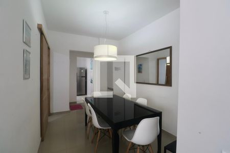 Sala de apartamento para alugar com 3 quartos, 90m² em Barra Funda, Guarujá