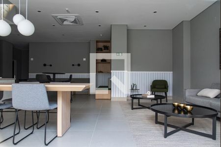 Área comum de kitnet/studio à venda com 1 quarto, 28m² em Ipiranga, São Paulo