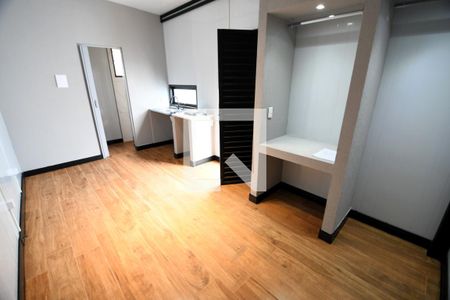 Quarto / Cozinha de kitnet/studio para alugar com 1 quarto, 18m² em Parque dos Pomares, Campinas
