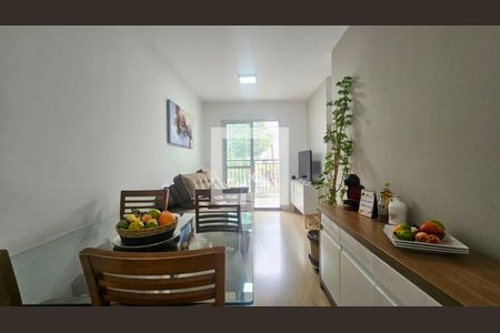 Sala de apartamento à venda com 3 quartos, 62m² em Chácara Santo Antônio (zona Leste), São Paulo