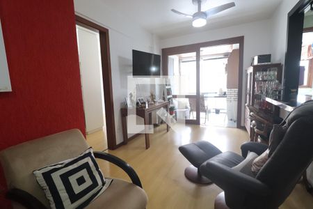 Sala de apartamento à venda com 1 quarto, 60m² em Vila Rosa, Novo Hamburgo