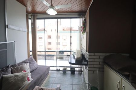 Sacada da Sala de apartamento à venda com 1 quarto, 60m² em Vila Rosa, Novo Hamburgo