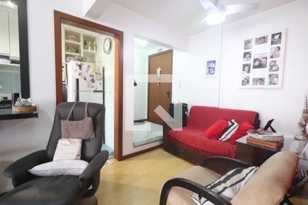 Sala de apartamento à venda com 1 quarto, 60m² em Vila Rosa, Novo Hamburgo