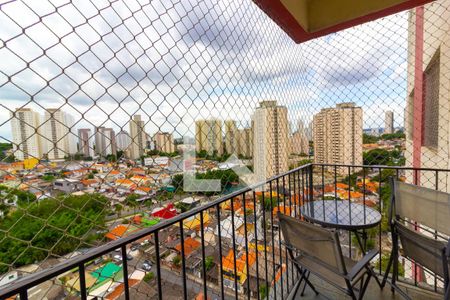 Varanda  de apartamento à venda com 3 quartos, 78m² em Vila Campo Grande, São Paulo