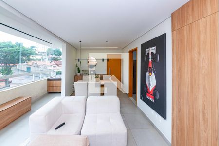 Sala de apartamento à venda com 2 quartos, 80m² em Salgado Filho, Belo Horizonte