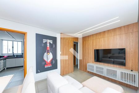 Sala de apartamento à venda com 2 quartos, 80m² em Salgado Filho, Belo Horizonte