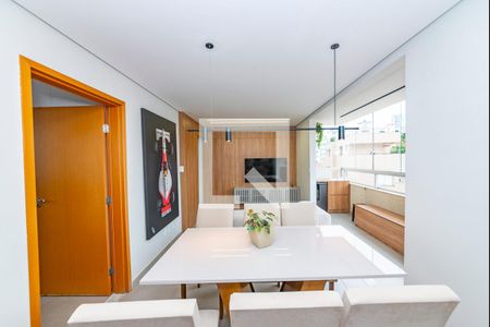 Sala de apartamento à venda com 2 quartos, 80m² em Salgado Filho, Belo Horizonte