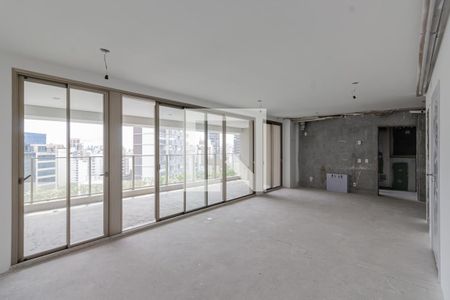 Sala de apartamento à venda com 3 quartos, 150m² em Indianópolis, São Paulo