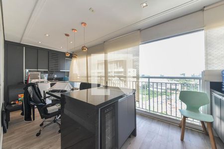 Varanda - Lavanderia de apartamento à venda com 3 quartos, 71m² em Santo Amaro, São Paulo