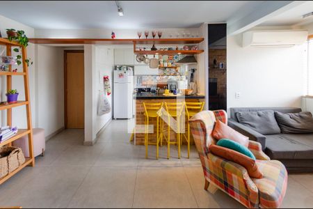 Sala de apartamento à venda com 3 quartos, 78m² em São Pedro, Belo Horizonte