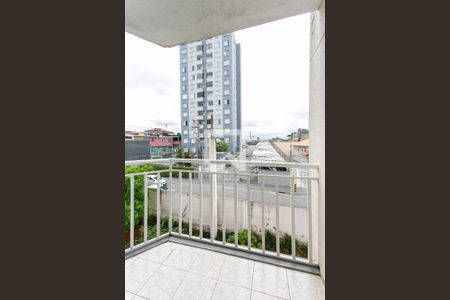 Varanda da Sala de apartamento para alugar com 3 quartos, 74m² em Vila Carmosina, São Paulo