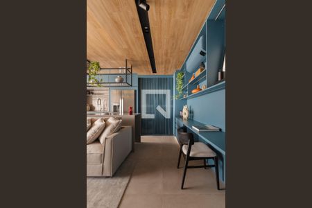 Sala de apartamento à venda com 1 quarto, 69m² em Pinheiros, São Paulo