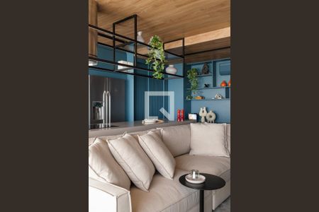 Sala de apartamento à venda com 1 quarto, 69m² em Pinheiros, São Paulo