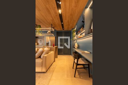 Sala de apartamento à venda com 1 quarto, 69m² em Pinheiros, São Paulo