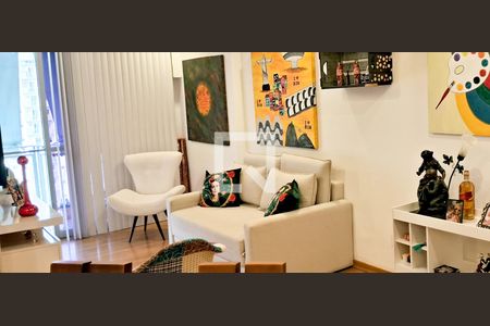 sala de apartamento à venda com 2 quartos, 73m² em Barra da Tijuca, Rio de Janeiro