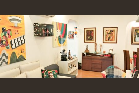 sala de apartamento à venda com 2 quartos, 73m² em Barra da Tijuca, Rio de Janeiro