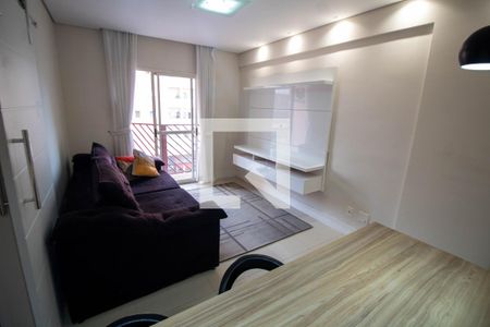 Sala de apartamento à venda com 1 quarto, 49m² em Cambuí, Campinas