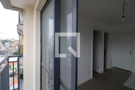 Varanda da Sala de apartamento à venda com 2 quartos, 36m² em Parque da Vila Prudente, São Paulo