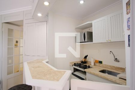Cozinha de apartamento para alugar com 1 quarto, 40m² em Higienópolis, São Paulo