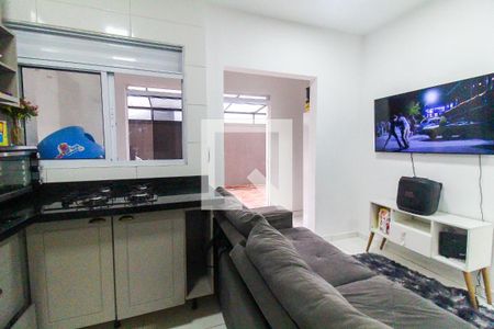 Sala/Cozinha de apartamento para alugar com 2 quartos, 57m² em Vila Brasil, São Paulo
