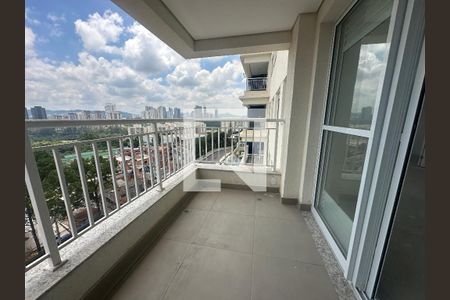 Varanda da Sala de apartamento para alugar com 1 quarto, 55m² em Jardim Esperanca, Barueri