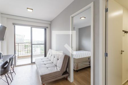 Sala/Cozinha de apartamento para alugar com 1 quarto, 30m² em Moema, São Paulo