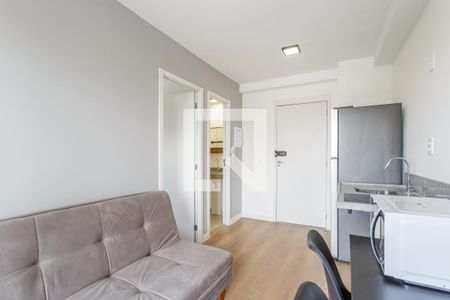Sala/Cozinha de apartamento para alugar com 1 quarto, 30m² em Moema, São Paulo