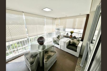 Varanda da Sala de apartamento à venda com 3 quartos, 110m² em Lauzane Paulista, São Paulo