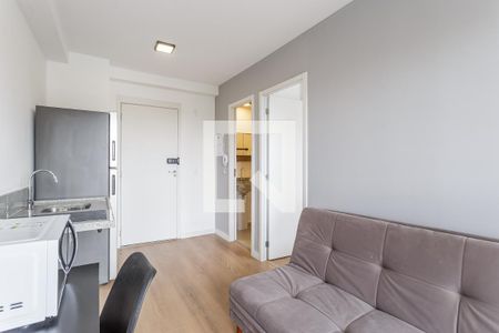 Sala/Cozinha de apartamento para alugar com 1 quarto, 30m² em Moema, São Paulo