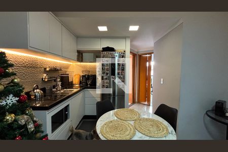 Sala - Sala de Jantar  de apartamento à venda com 2 quartos, 44m² em Vila Scarpelli, Santo André
