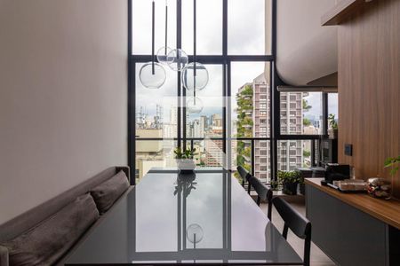 Sala de Jantar de apartamento para alugar com 2 quartos, 95m² em Vila Olímpia, São Paulo