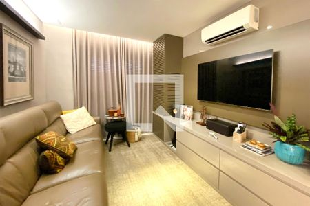 Sala de TV de apartamento à venda com 4 quartos, 145m² em Cidade Nova, Belo Horizonte