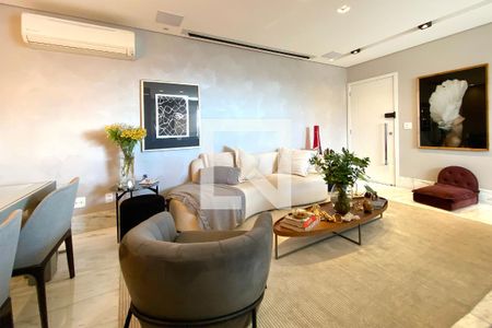 Sala de apartamento à venda com 4 quartos, 145m² em Cidade Nova, Belo Horizonte