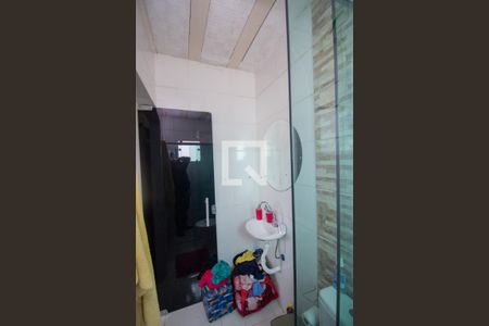 Banheiro da Suíte de casa à venda com 3 quartos, 160m² em Parque Xangri-lá, Contagem